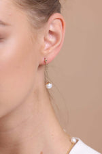 Doğal İnci Sallantılı Küpe | | Birinci1926