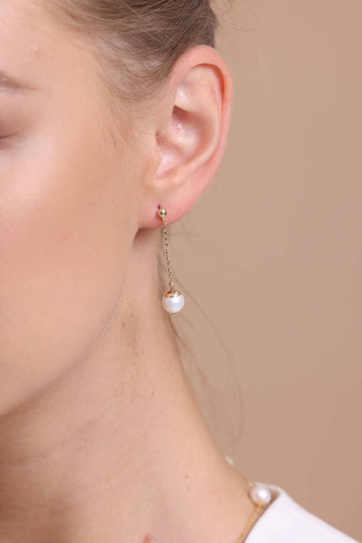 Doğal İnci Sallantılı Küpe | | Birinci1926