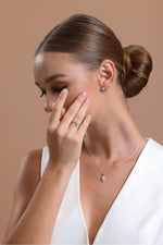 0,15 Karat Göz Modelli Doğal İnci Pırlanta Yüzük | | Birinci1926