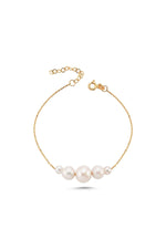 Süzme Doğal İnci Kolye Bileklik İkili Set | | Birinci1926