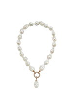 Halka Kilitli Barok Doğal İnci Kolye | | Birinci1926