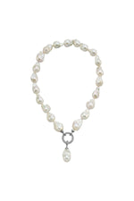 Halka Kilitli Barok Doğal İnci Kolye | | Birinci1926