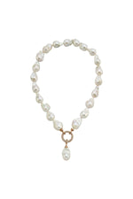 Halka Kilitli Barok Doğal İnci Kolye | | Birinci1926