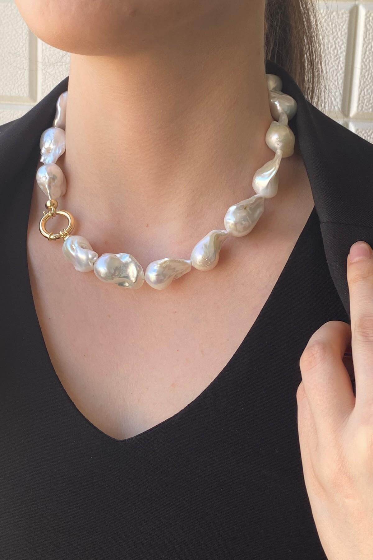 Barok Doğal İnci Kolye | | Birinci1926