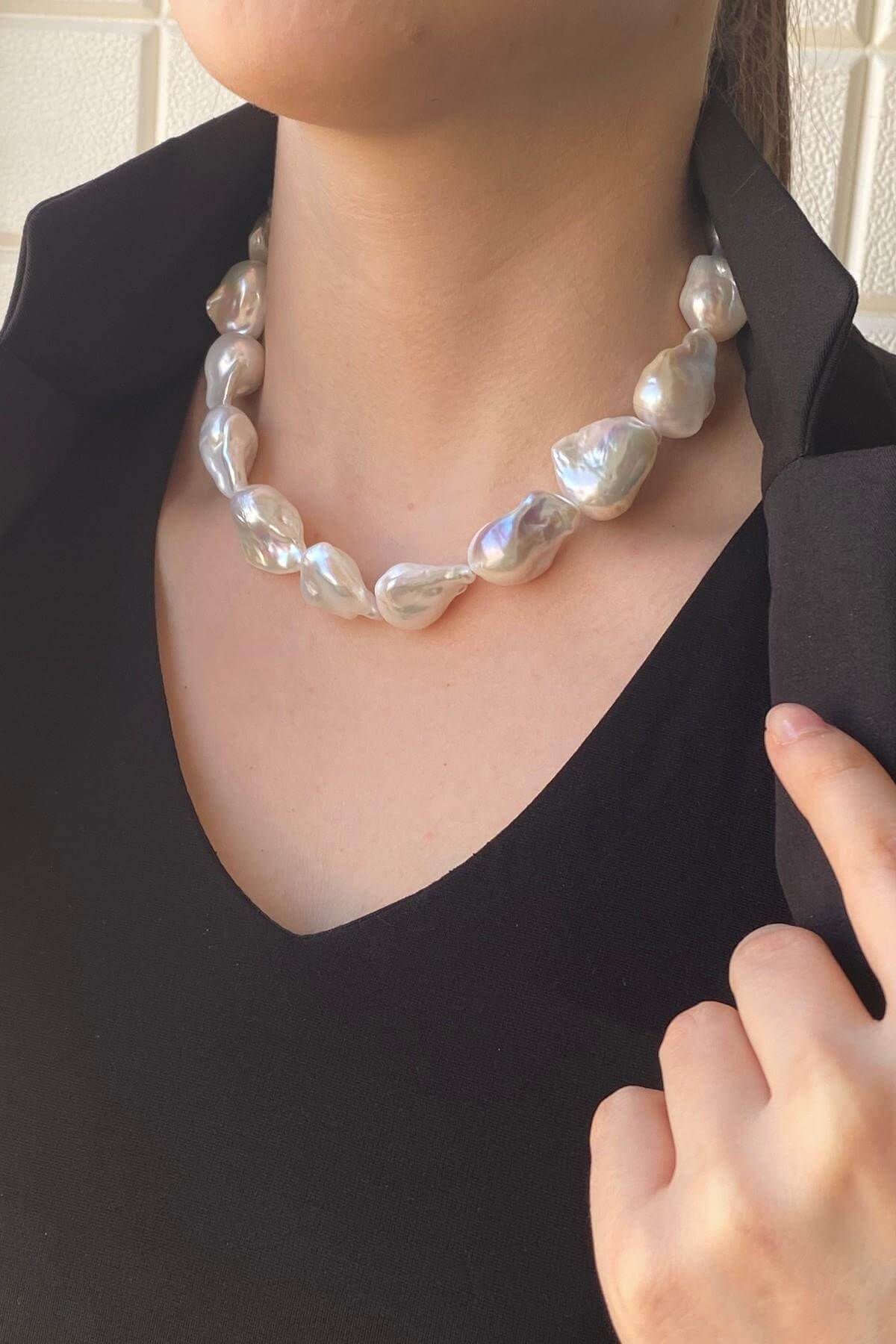 Barok Doğal İnci Kolye | | Birinci1926