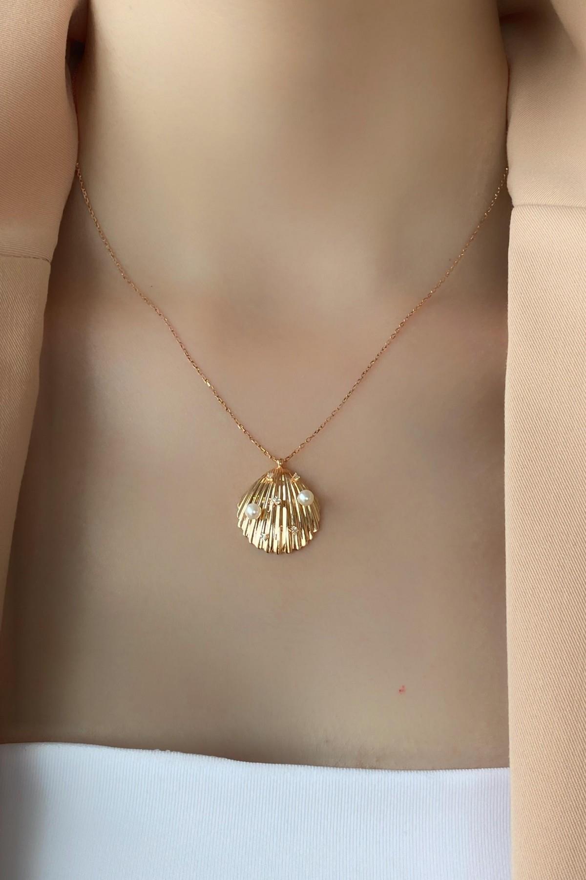 İstiridye Doğal İnci Kolye | | Birinci1926