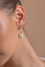 Piramit Model Doğal İnci Küpe | | Birinci1926