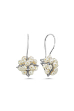 Piramit Model Doğal İnci Küpe | | Birinci1926