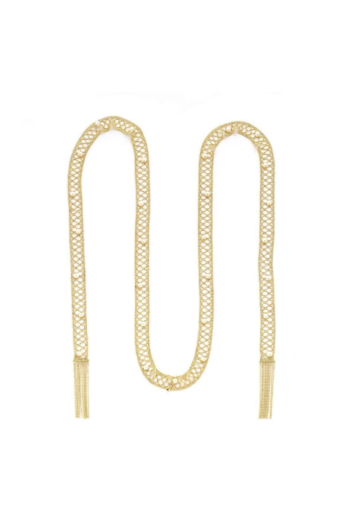 S Örgülü Doğal İnci Şal | | Birinci1926