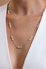 Üç Doğal İncili Dorika Toplu Kolye | | Birinci1926