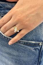 Zirkon Taşlı Doğal İnci Yüzük | | Birinci1926