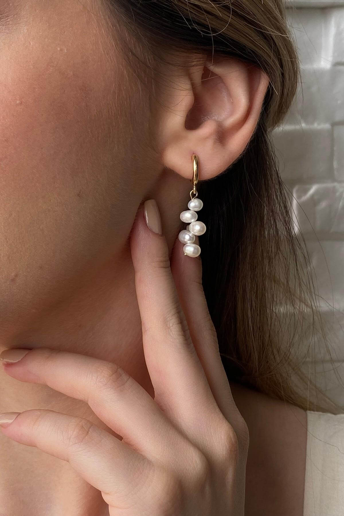 Barok Doğal İnci Küpe | | Birinci1926