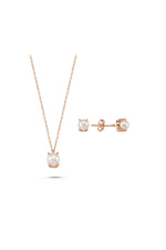 Doğal İncili Küpe Kolye İkili Set | | Birinci1926