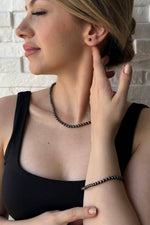 Siyah Doğal İnci Bileklik | | Birinci1926