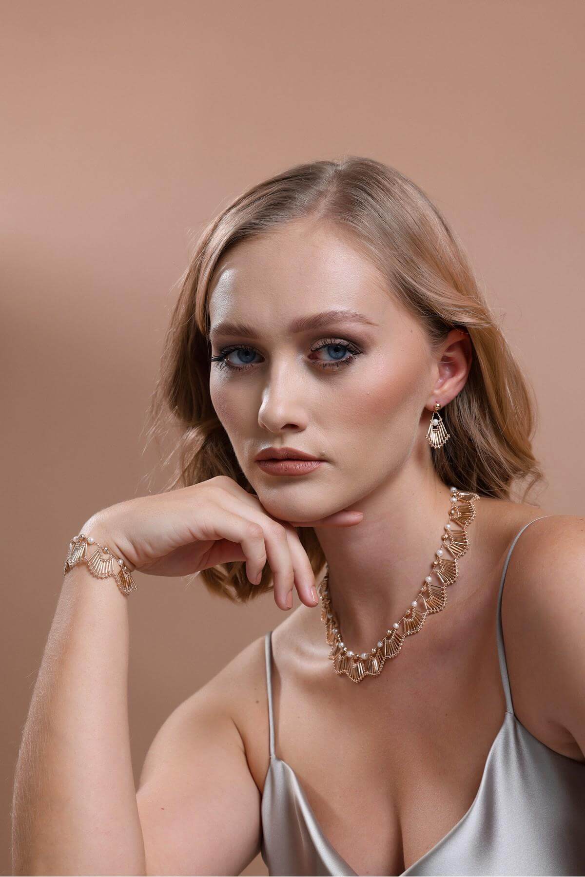 Yelpaze Modelli Doğal İnci Kolye | | Birinci1926