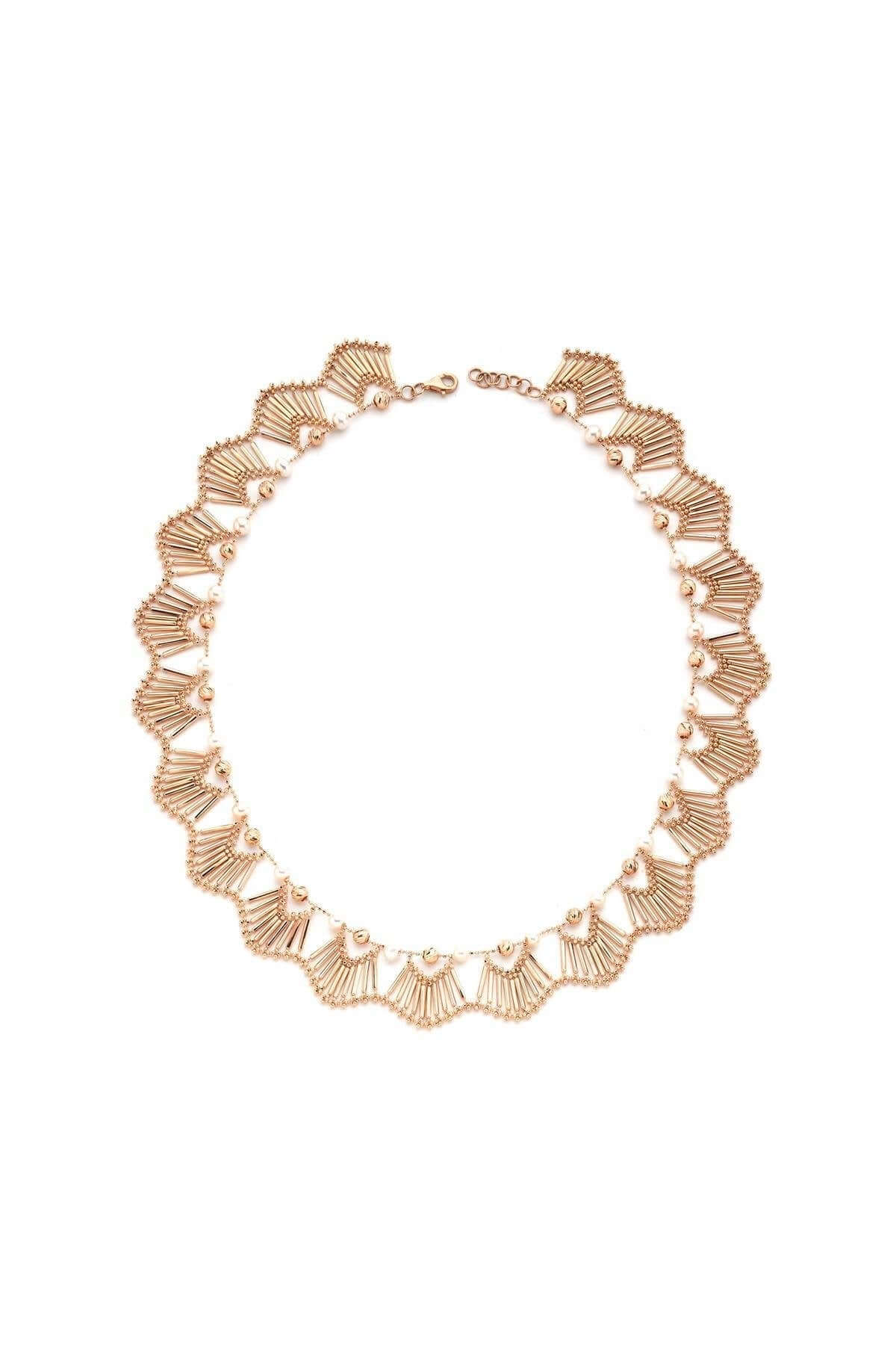 Yelpaze Modelli Doğal İnci Kolye | | Birinci1926