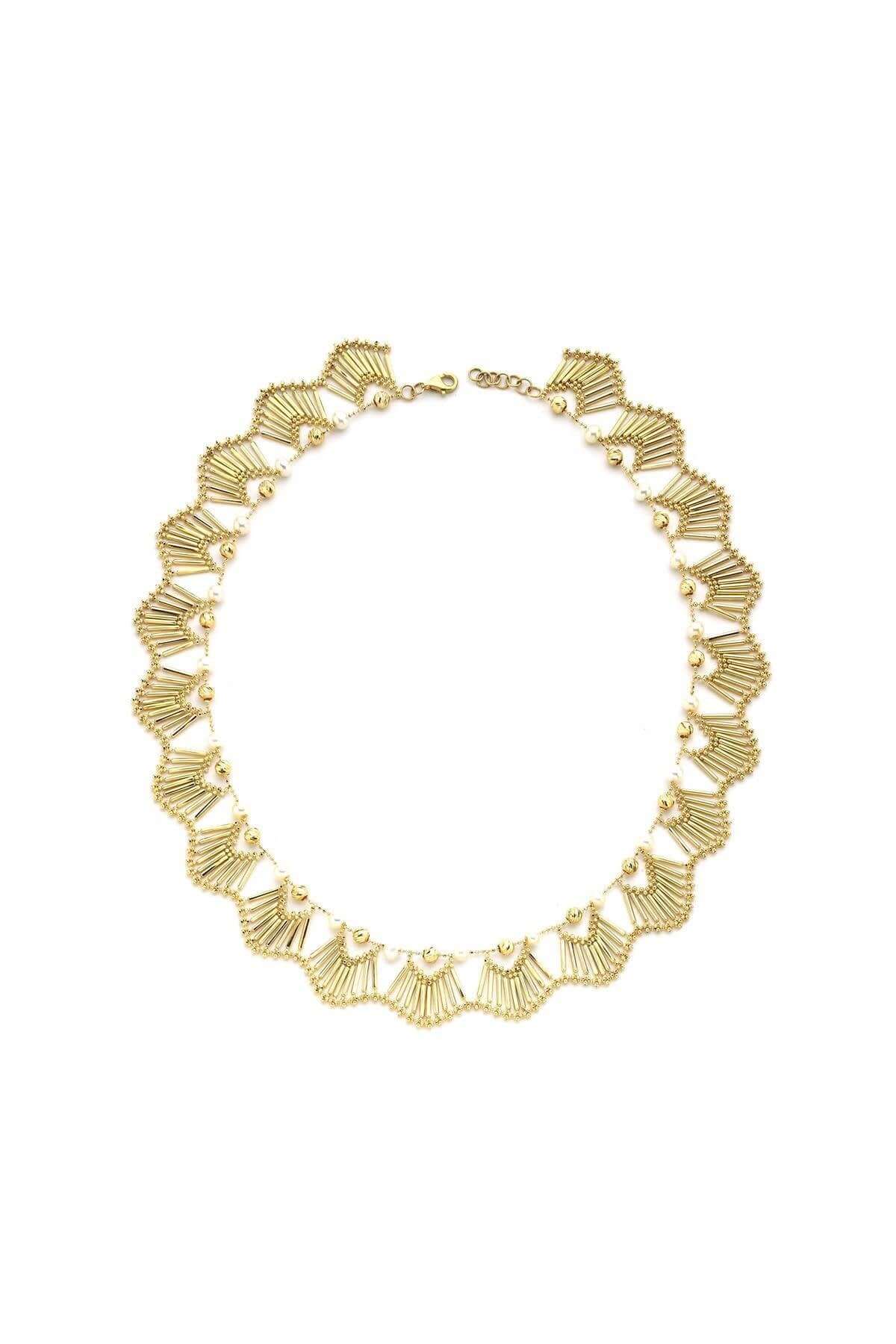 Yelpaze Modelli Doğal İnci Kolye | | Birinci1926