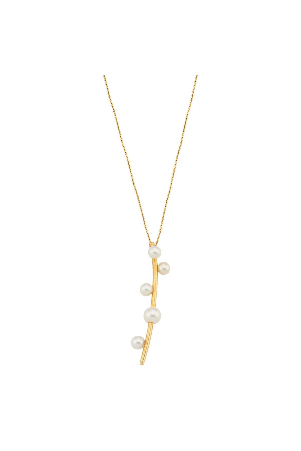 Çubuklu Tatlı Su Doğal İnci Kolye | | Birinci1926