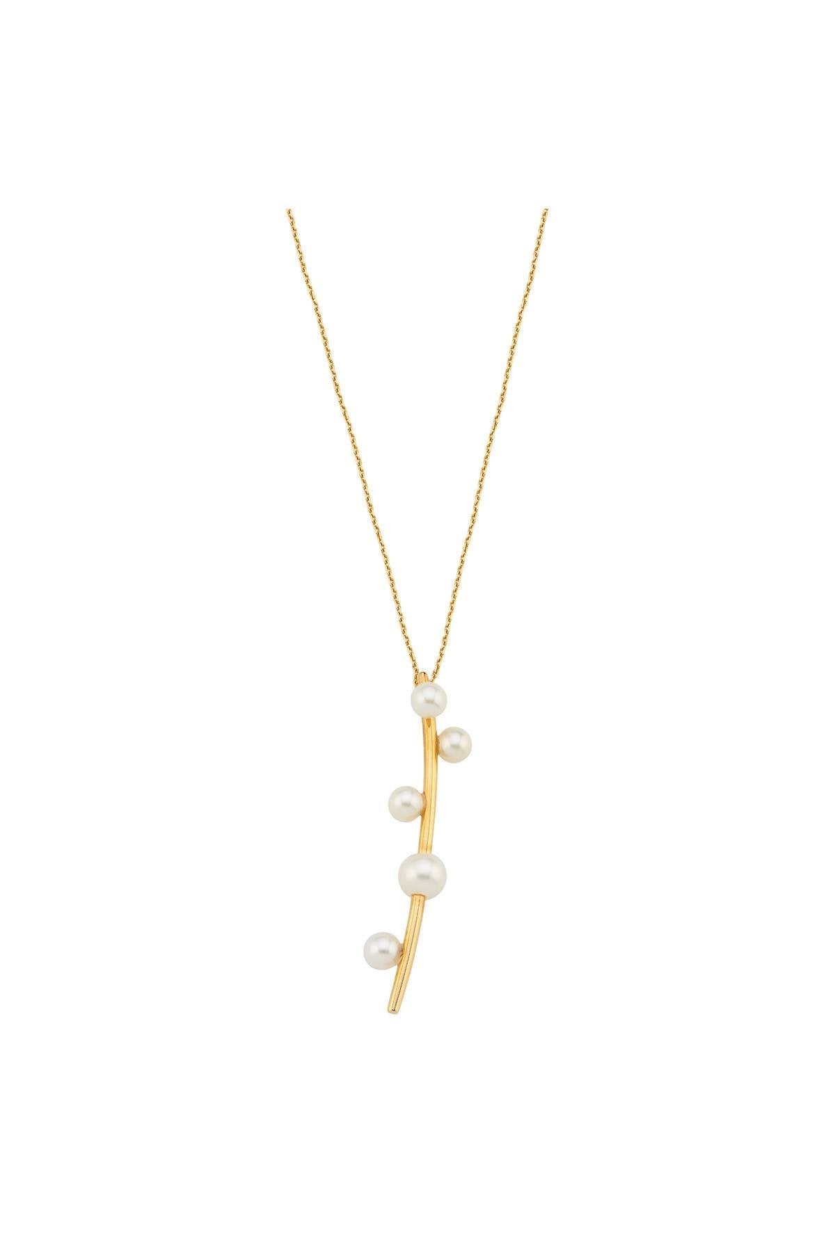 Çubuklu Tatlı Su Doğal İnci Kolye | | Birinci1926