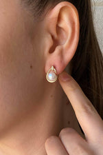 Damla Doğal İnci Küpe Kolye İkili Set | | Birinci1926