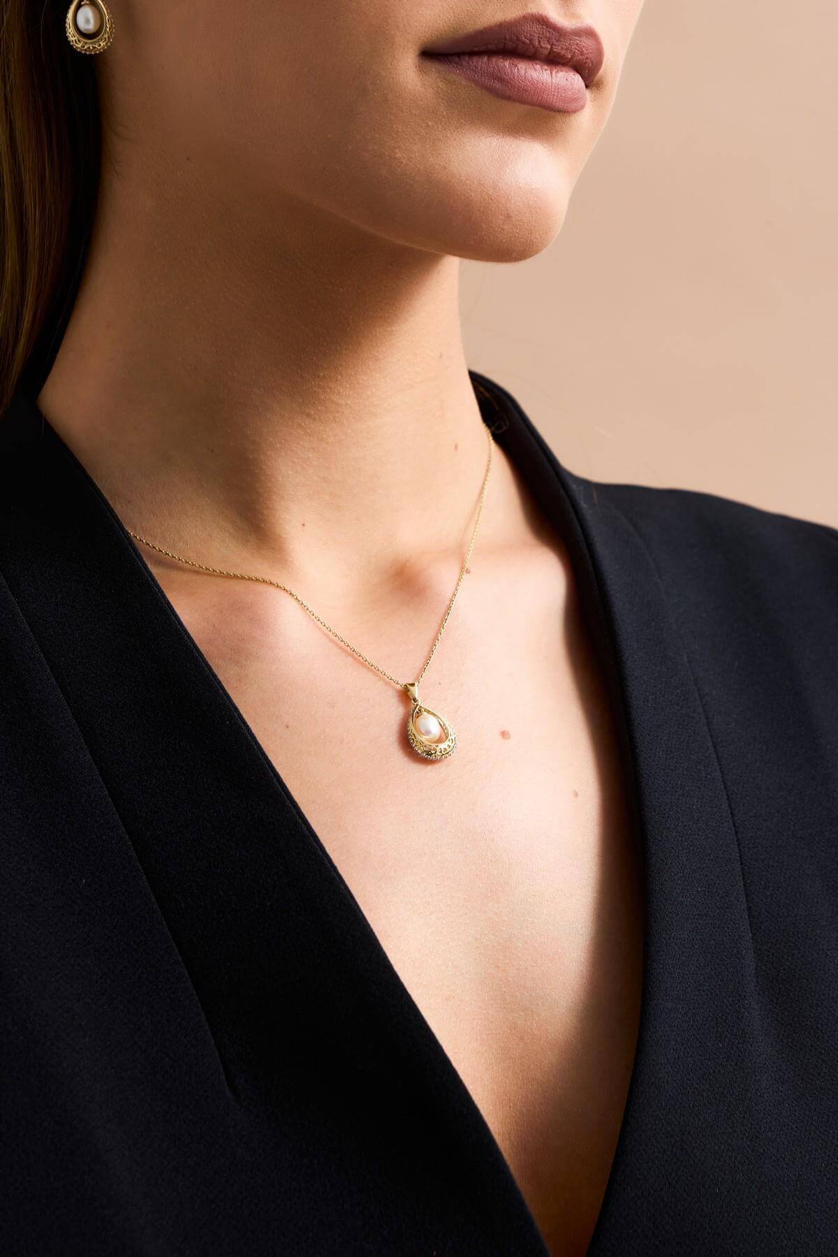 Damla Doğal İncili Kolye | | Birinci1926