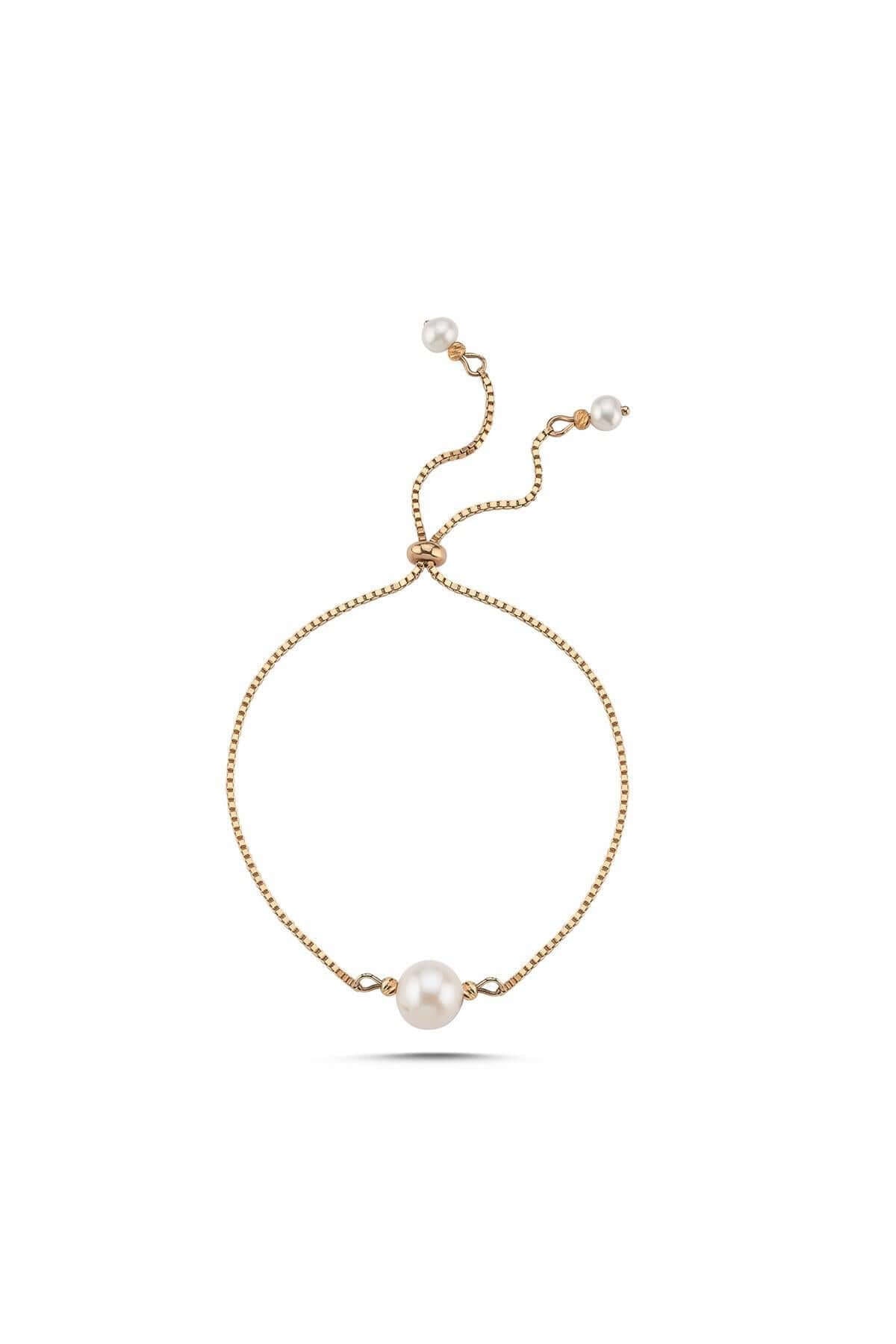 Doğal İnci Zincir Asansörlü Bileklik | | Birinci1926