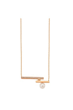 Doğal İnci Zirkon Taşlı Kolye | | Birinci1926