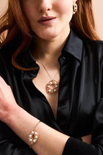 Halka Tasarımlı Doğal İnci Kolye | | Birinci1926