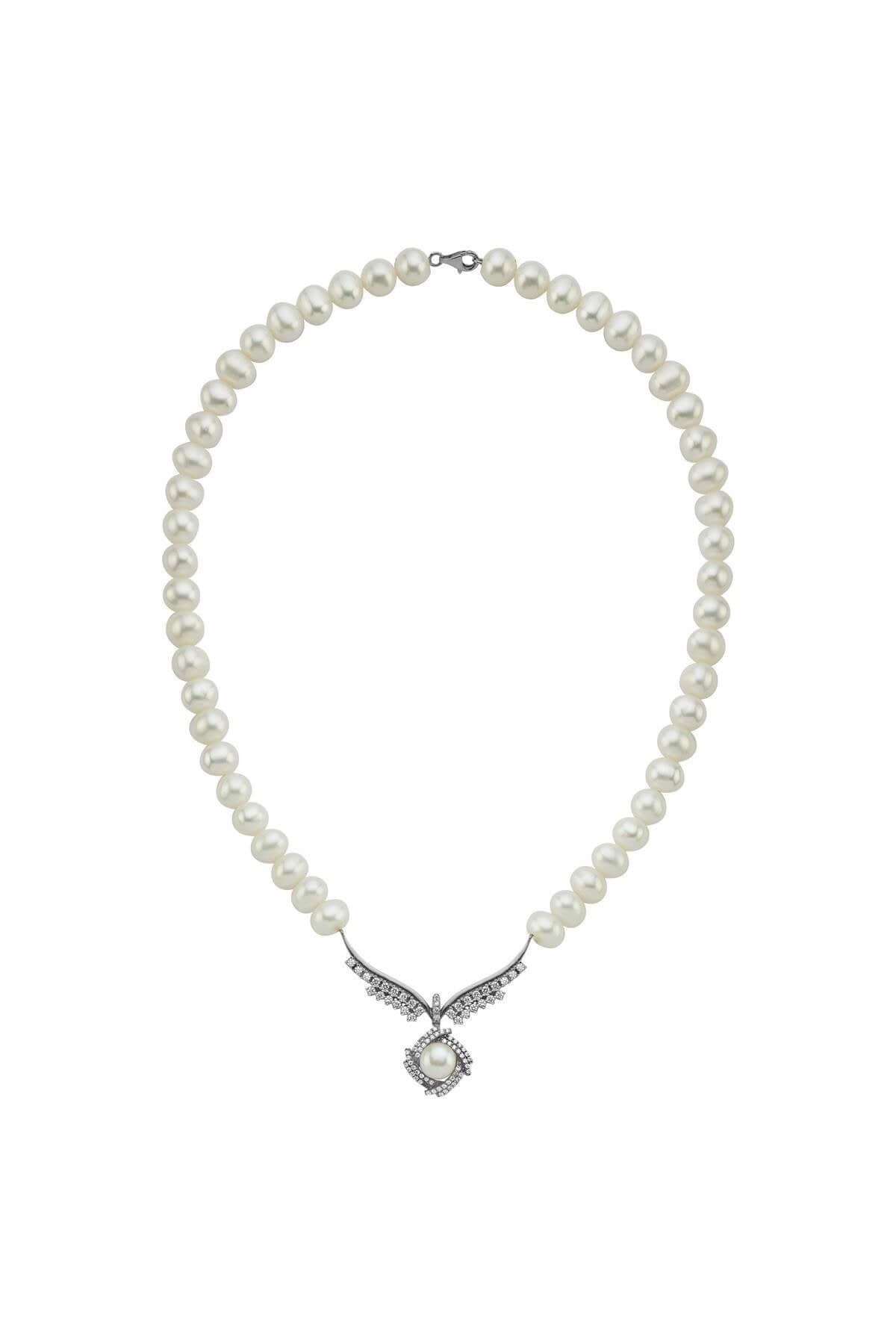 Rüzgar Gülü Doğal İnci Kolye | | Birinci1926