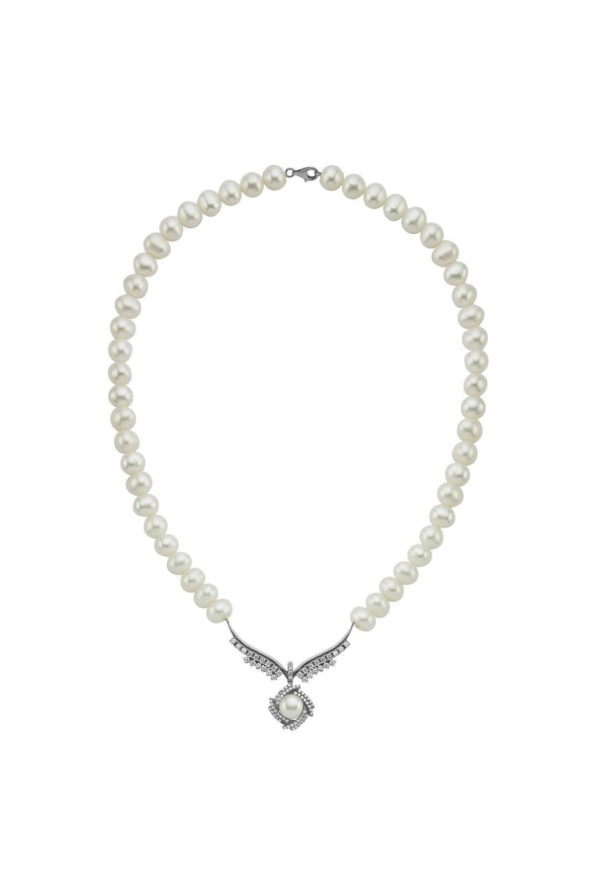 Rüzgar Gülü Doğal İnci Kolye | | Birinci1926