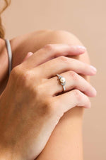 Yaprak Modelli Doğal İnci Yüzük | | Birinci1926