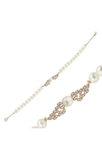 Yaprak Taşlı Doğal İnci Bileklik | | Birinci1926