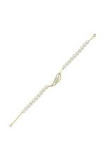 Yaprak Taşlı Doğal İnci Bileklik | | Birinci1926