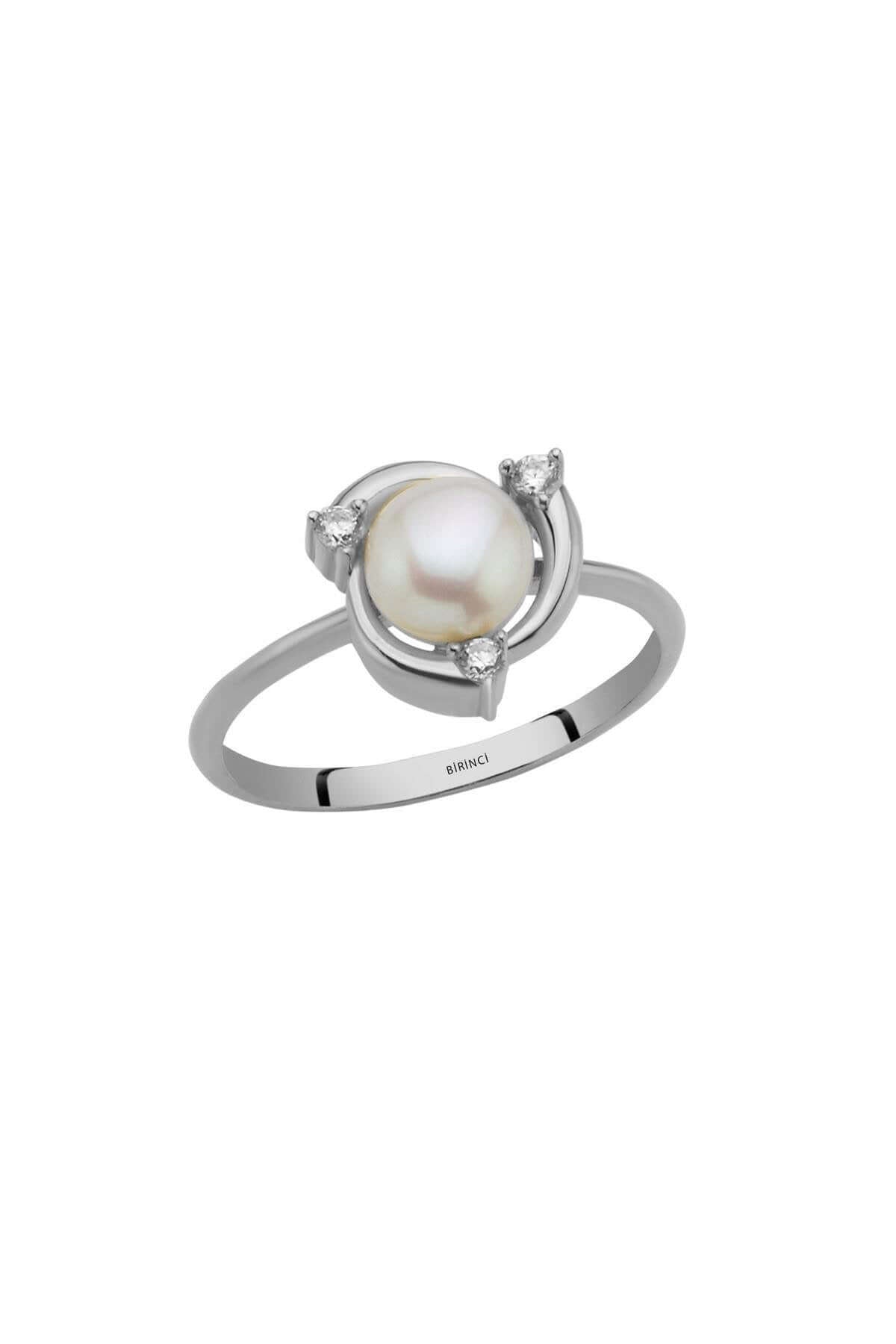 Zirkon Taşlı Doğal İnci Yüzük | | Birinci1926