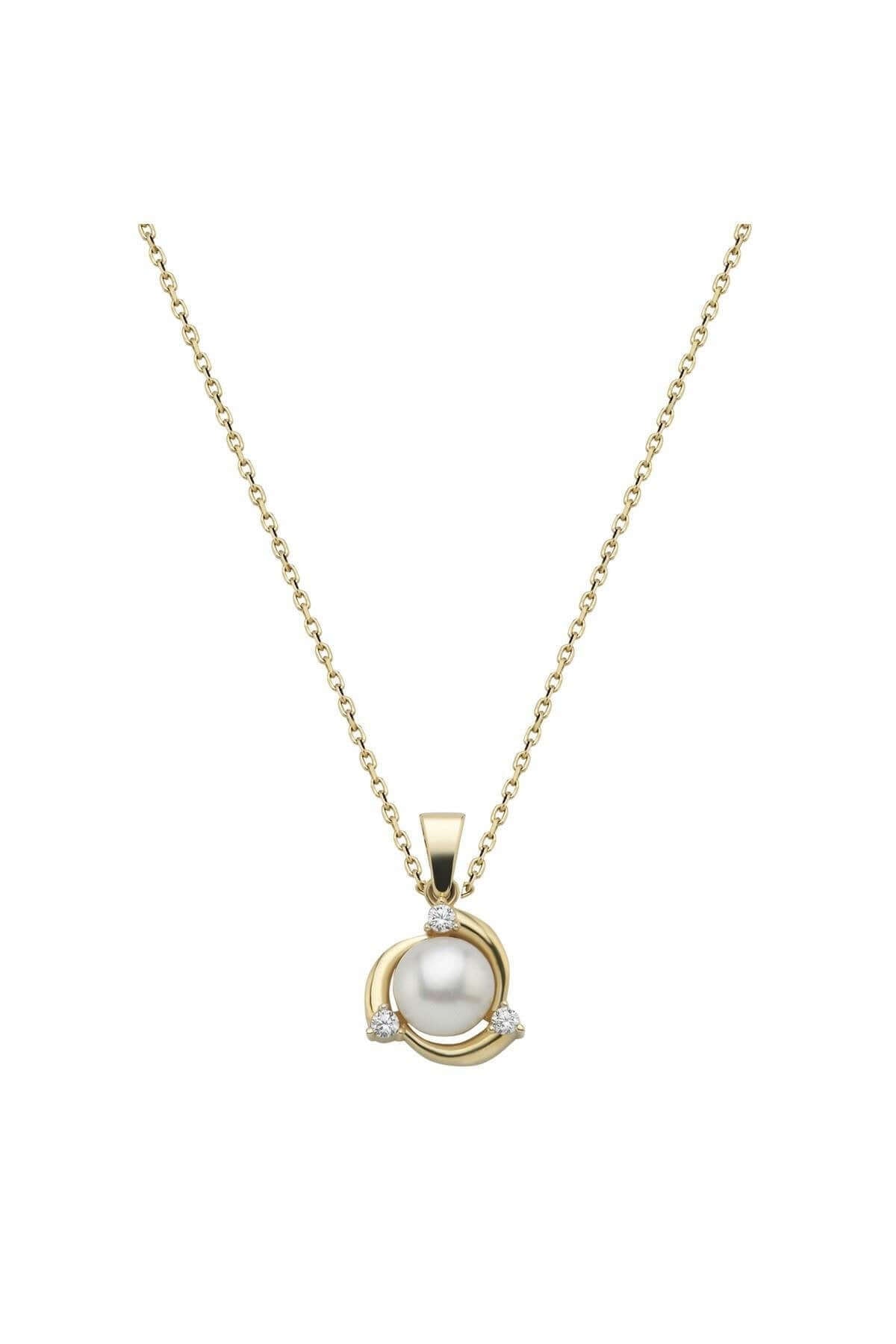 Zirkon Taşlı Doğal İnci Kolye | | Birinci1926