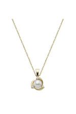 Zirkon Taşlı Doğal İnci Kolye | | Birinci1926