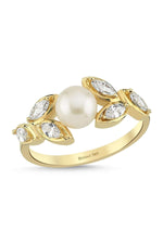 Zirkon Taşlı Doğal İnci Yüzük | | Birinci1926