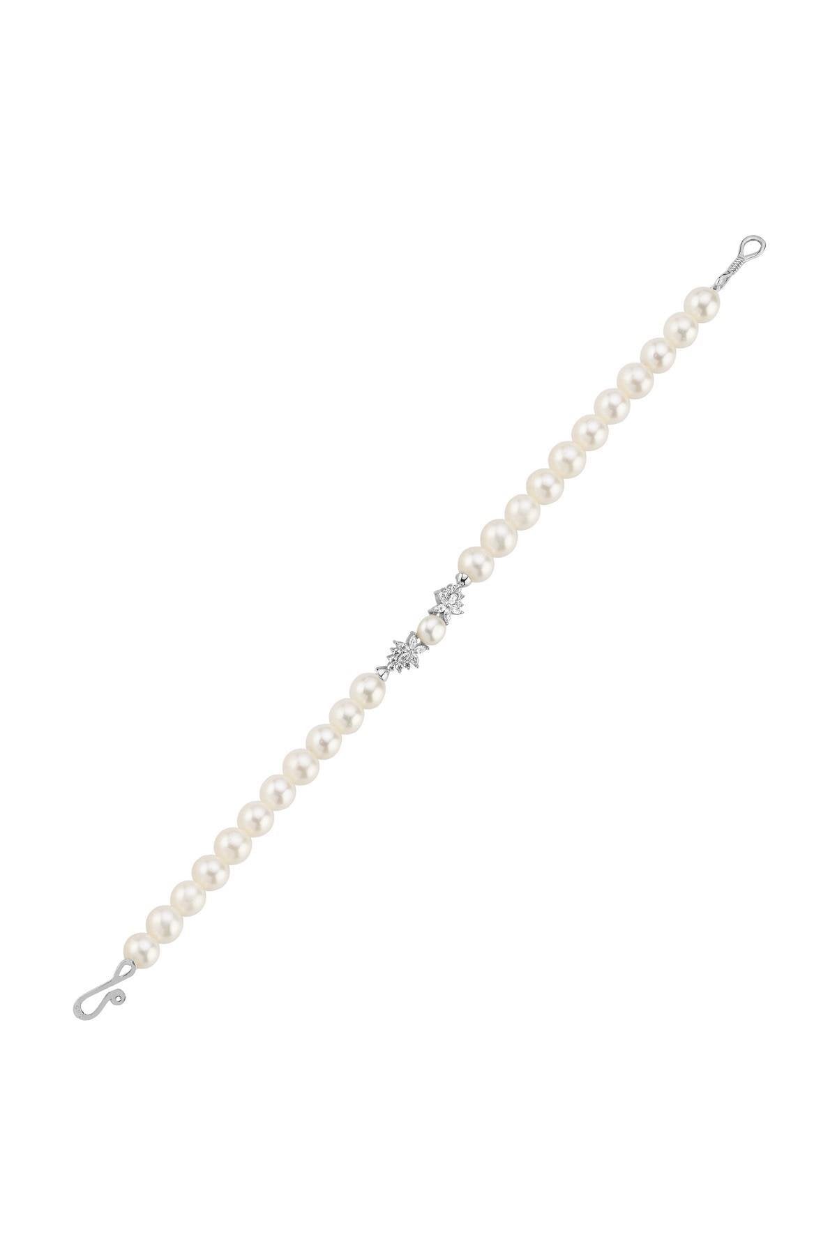 Zirkon Taşlı Doğal İnci Bileklik | | Birinci1926