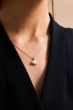 Zirkon Taşlı Doğal İnci Küpe Kolye Yüzük Üçlü Set | | Birinci1926