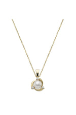 Zirkon Taşlı Doğal İnci Kolye | | Birinci1926