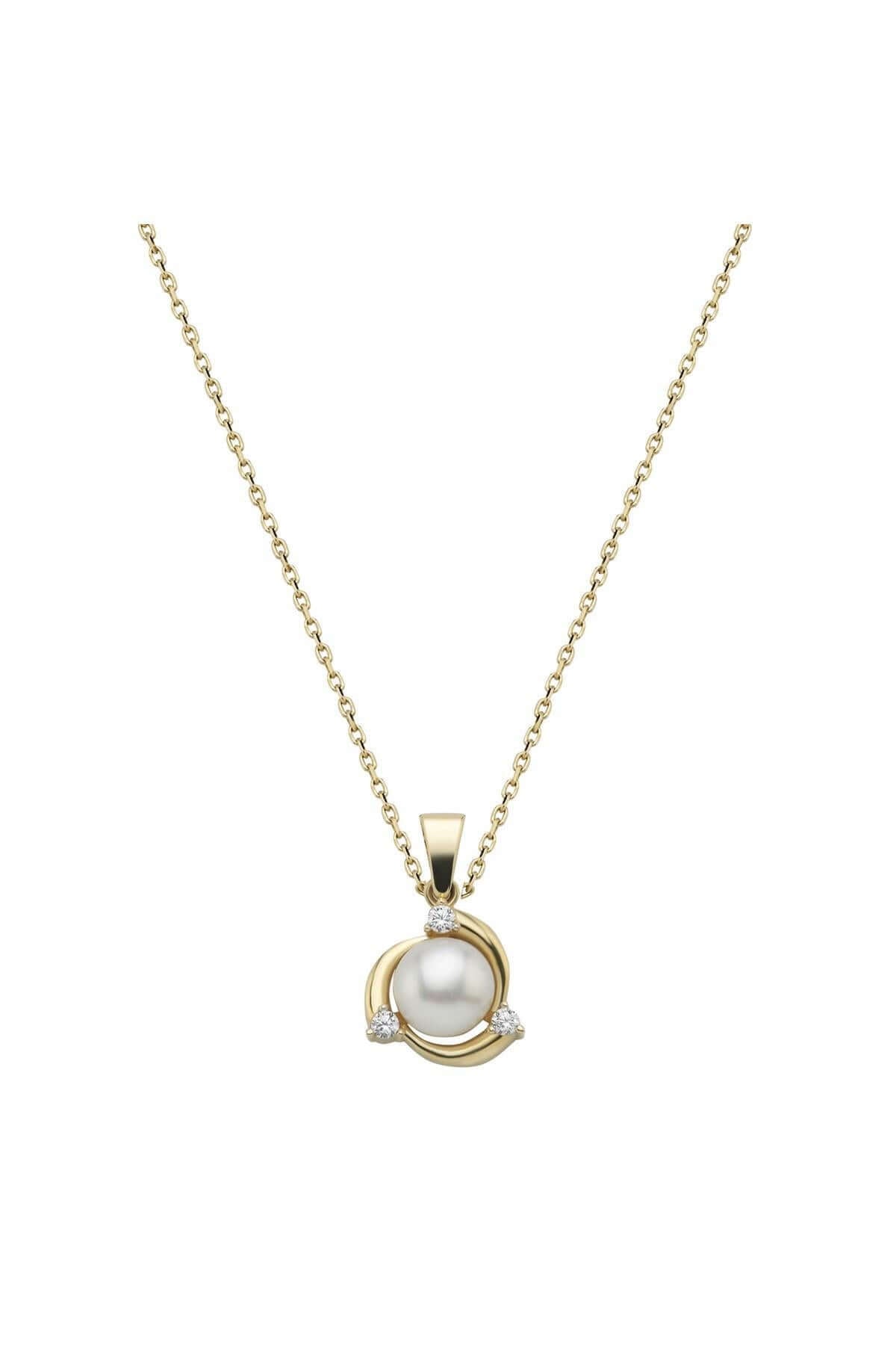 Zirkon Taşlı Doğal İnci Kolye | | Birinci1926