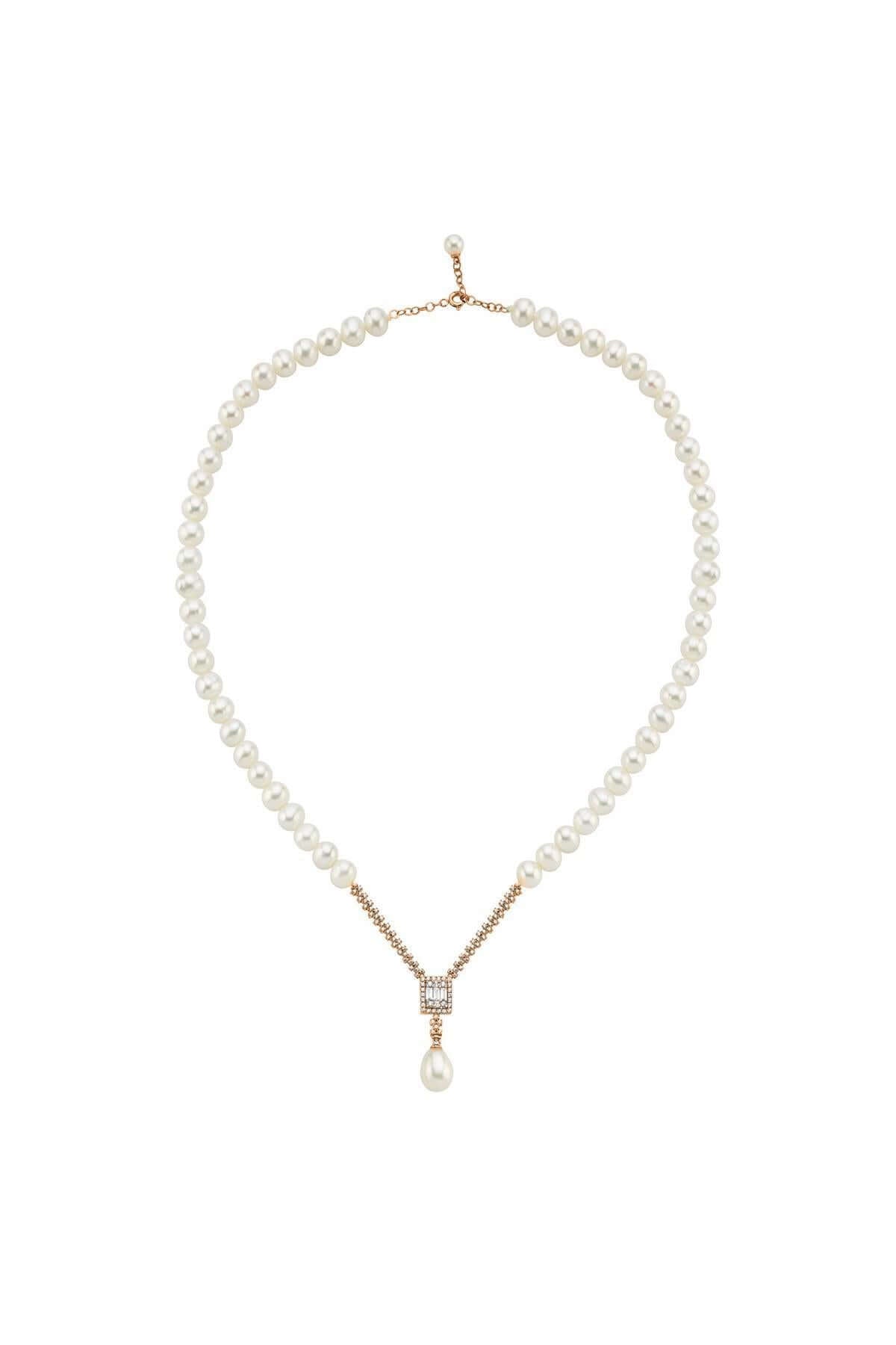 Baget Doğal İnci Sallantılı Kolye | | Birinci1926