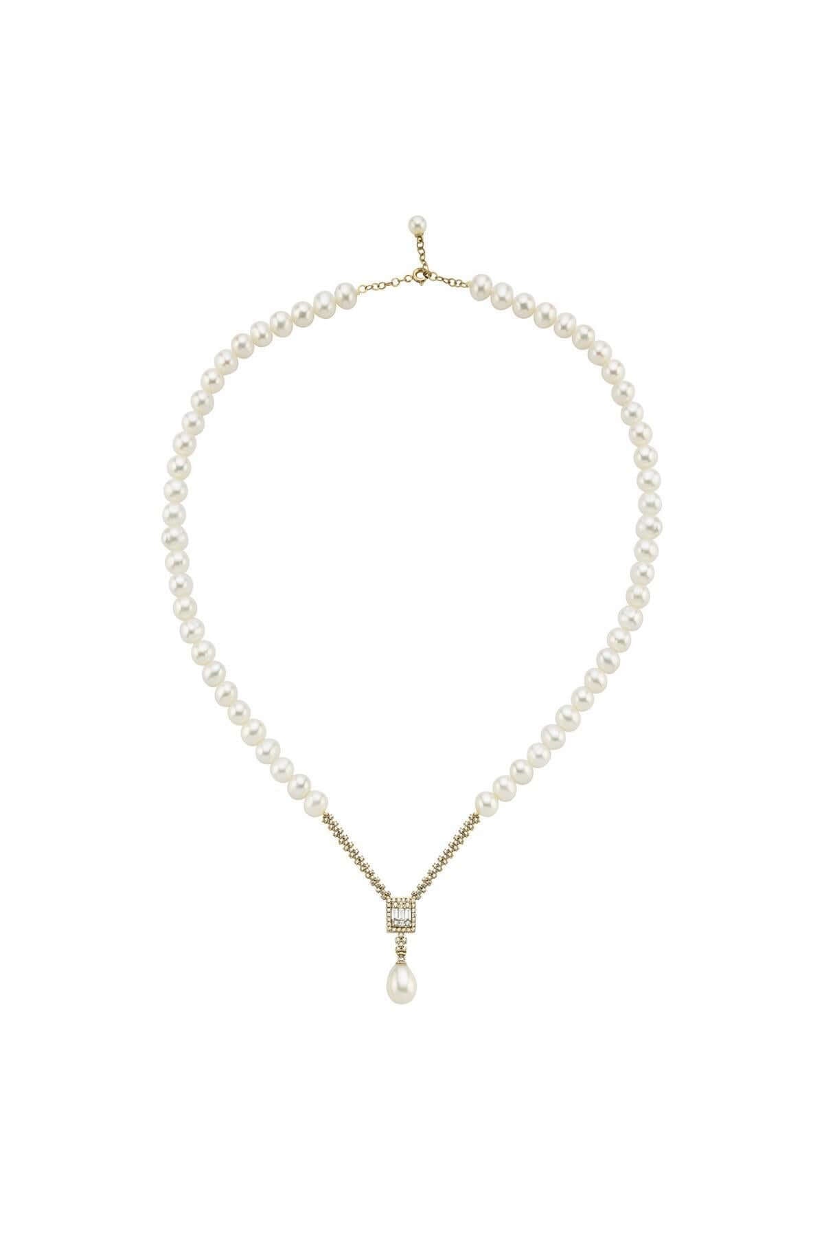 Baget Doğal İnci Sallantılı Kolye | | Birinci1926