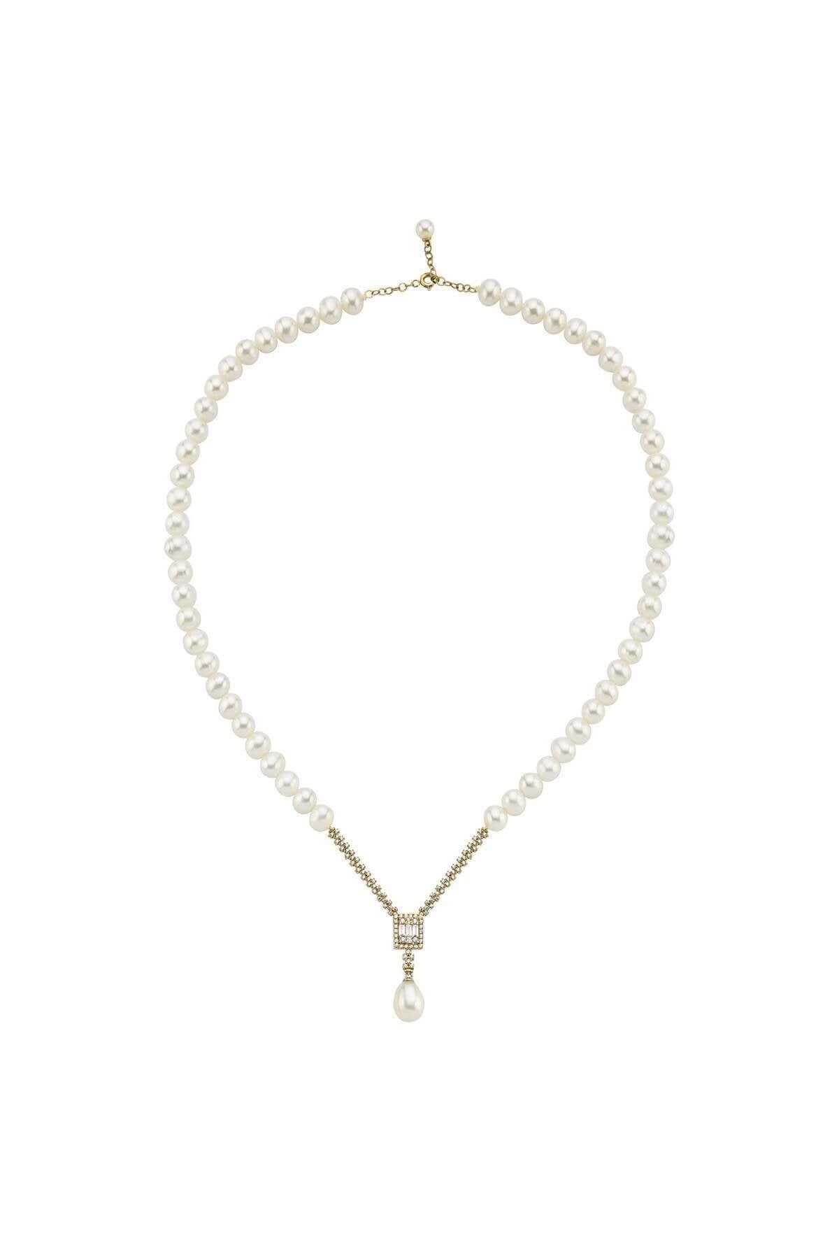 Baget Doğal İnci Sallantılı Kolye | | Birinci1926