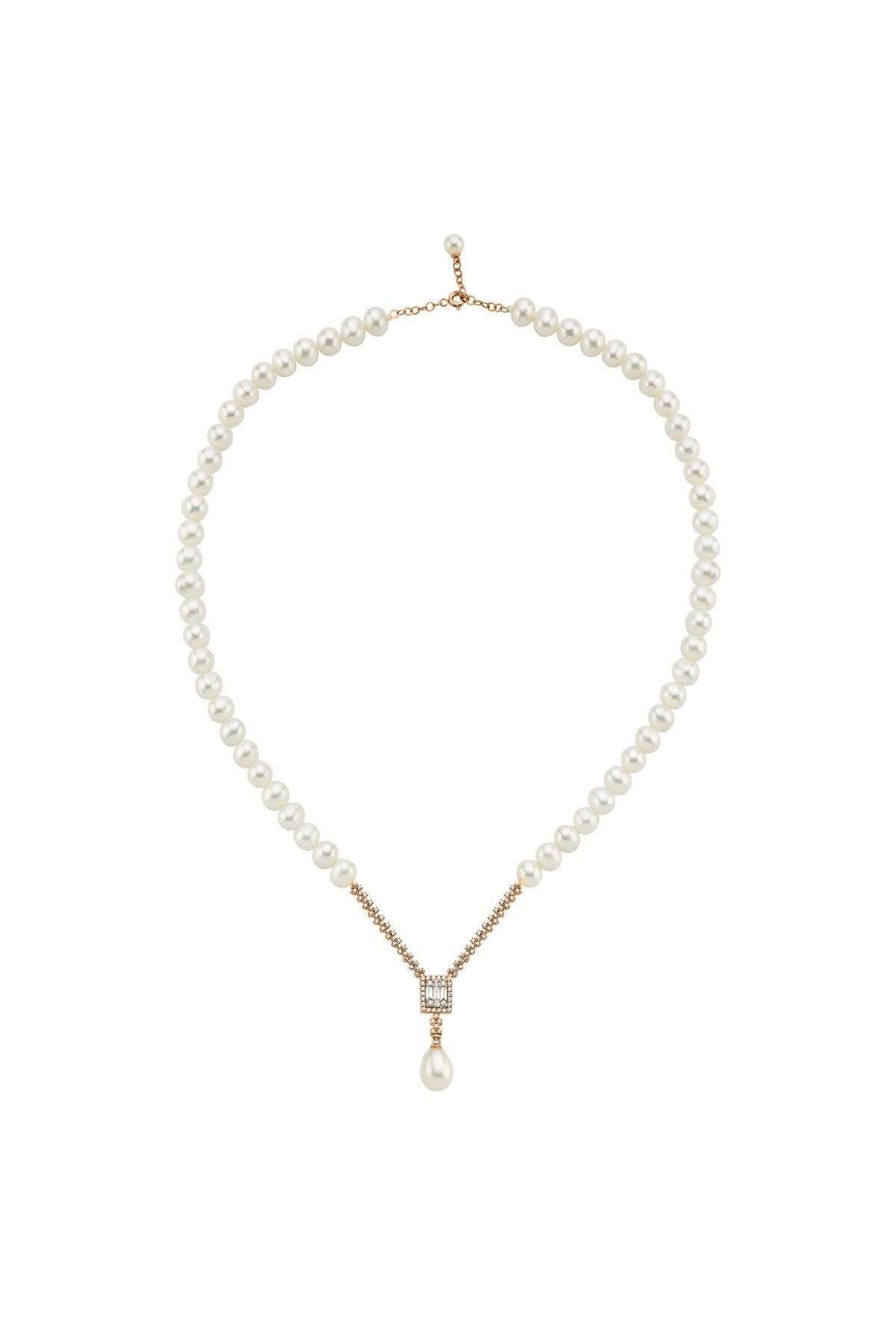 Baget Doğal İnci Sallantılı Kolye | | Birinci1926