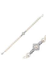 Baget Taşlı Doğal İnci Bileklik | | Birinci1926