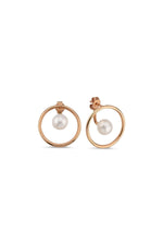 Daire Modelli Doğal İnci Küpe | | Birinci1926