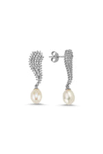 Doğal İnci Sallantılı Su Yolu Küpe | | Birinci1926