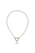 Halka Kilitli Doğal İnci Kolye | | Birinci1926