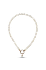 Halka Kilitli Doğal İnci Kolye | | Birinci1926